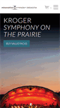 Mobile Screenshot of indianapolissymphony.org